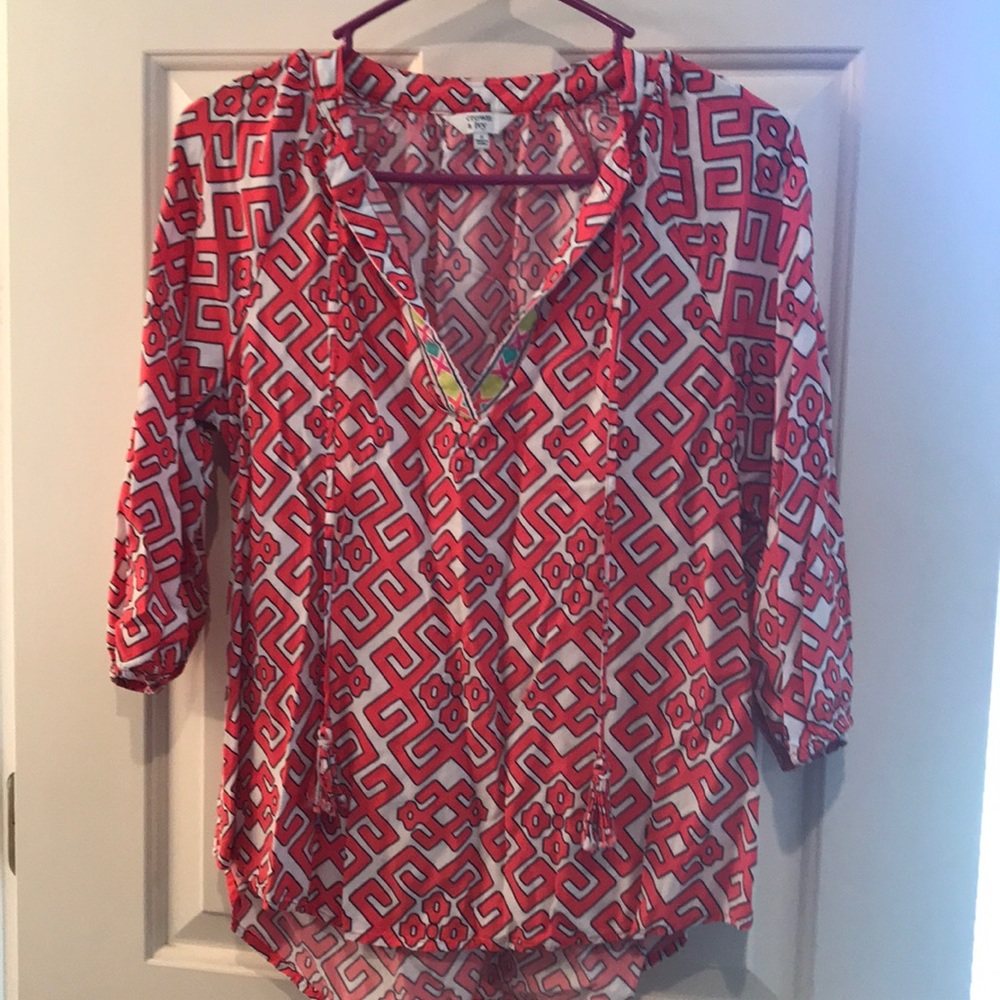 Crown and Ivy blouse